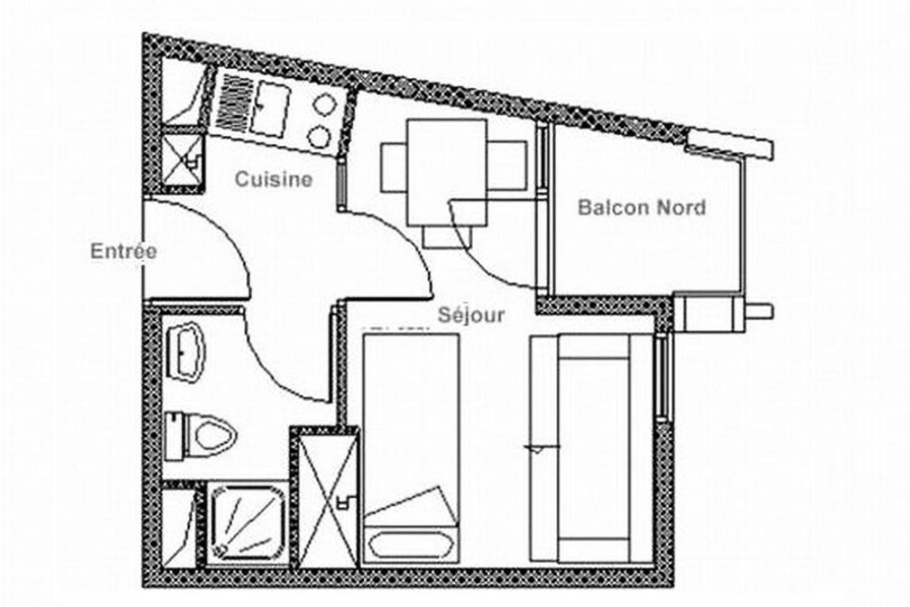 Residence Soldanelles B - Studio - Proche Des Pistes - Balcon Mae-3694 Saint-Martin-de-Belleville Exterior photo